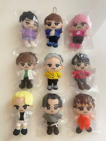 SnowMan 스노치루 봉제 인형 9체 세트 치루누이 치비누이 최저가