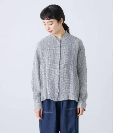 카구레 린넨큐프라 드라이 셔츠