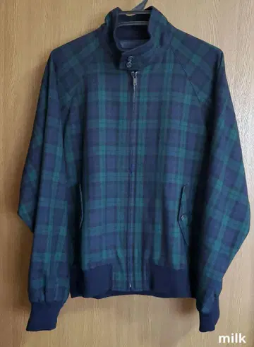 VAN Jacket 스윙탑 블랙워치