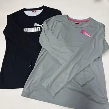 PUMA 긴팔 T셔츠 2색 세트