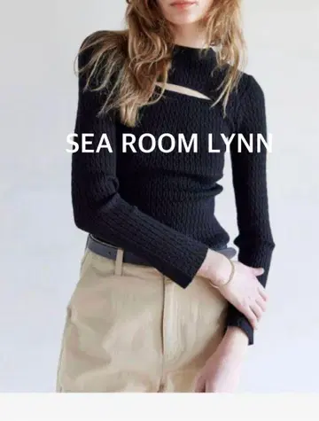 Sea Room Lynn MINI 케이블 홀 상의 블랙