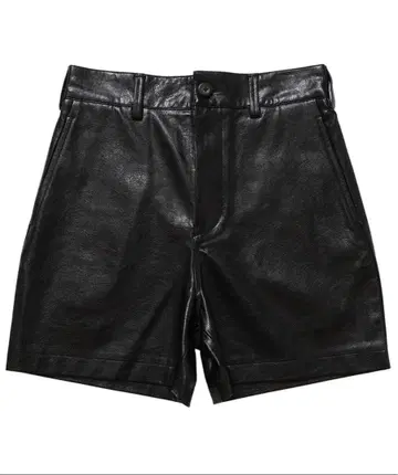 NKNIT 비건 레더 쇼트 팬츠 사이즈 2