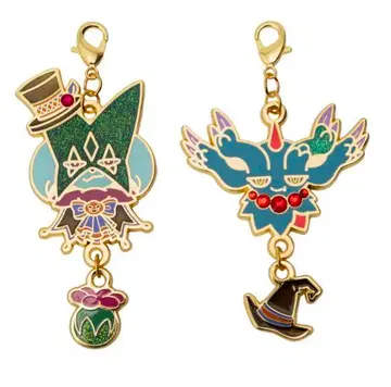 [미개봉 새상품 포켓몬 센터] 할로윈 마스카냐 & 하바타쿠카미 2개 세트