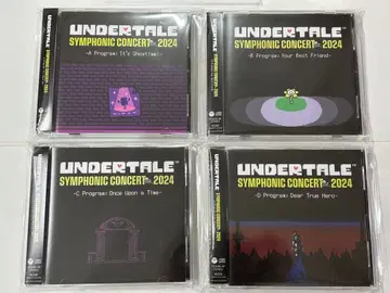 undertale 언더테일 콘서트 CD 4세트