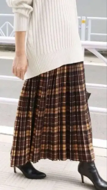 IENA 플리츠 스커트 38