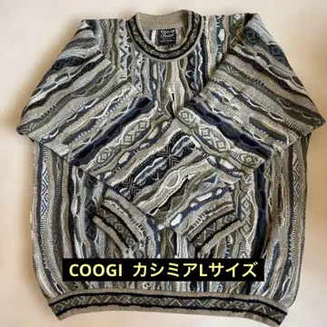 COOGI 캐시미어 니트 스웨터 L