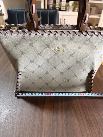 &chouette 아이보리 핸드백