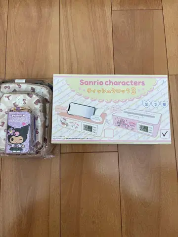Sanrio 티슈 락 미니백 & 키케이스 세트