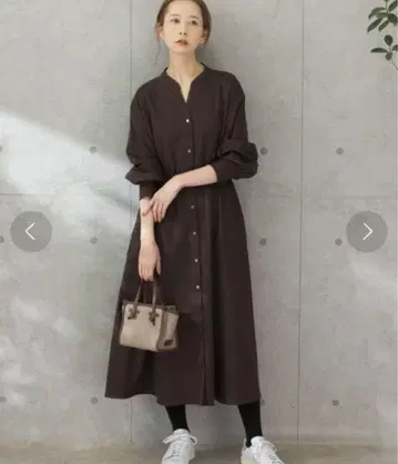 브라운 원피스 어반리서치 로쏘 FREE