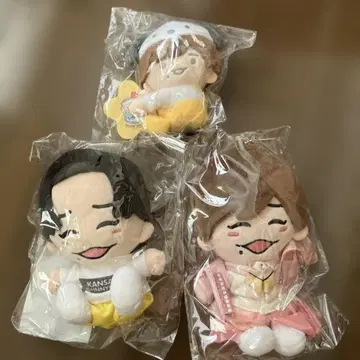 나니와단시 나가오 켄토 봉제 인형 3체 세트