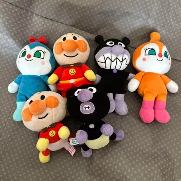 호빵맨 봉제 인형 모음