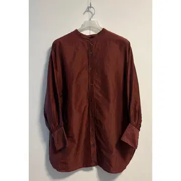 노카라 블라우스 Spick&Span 레드 브라운