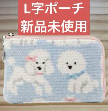 [ 새상품 ] 페이러 모후모후 완찬 L자 파우치 온라인 한정판