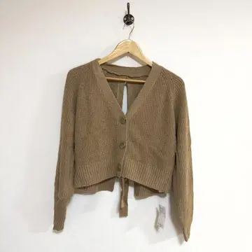 택 포함 새상품 ehka sopo 가디건 볼레로 백리본