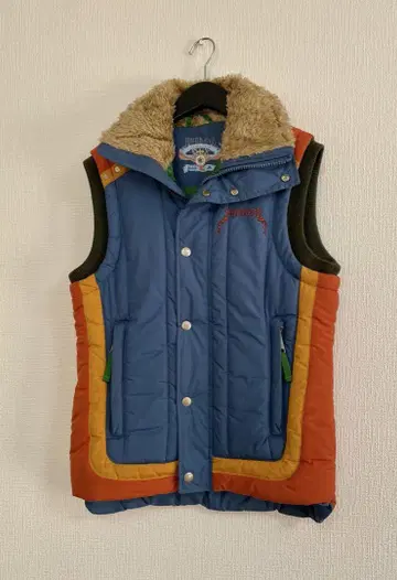 68. 중고품 ENERGIE 컬러풀한 임팩트가 강한 충전솜 베스트