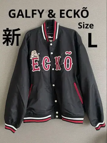 에코 갈피 콜라보 나일론 바시티 자켓 중형견 L 사이즈