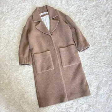 GREED international 알파카 울 롱 코트 S 사이즈