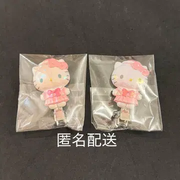 시크릿 앞머리 클립 키티 산리오