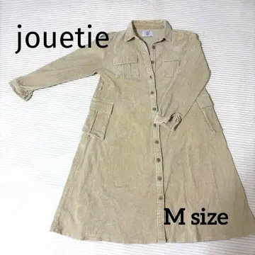 [jouetie] 코듀로이 2way 원피스 코트 베이지