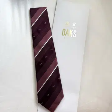 DAKS LONDON 넥타이 강아지 패턴