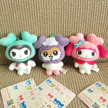 GIGO 한정판 TWICE LOVELYS 산리오 마스코트 봉제 인형