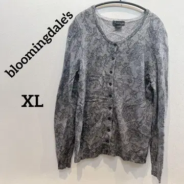 bloomingdale's [ XL ] 캐시미어 가디건 그레이