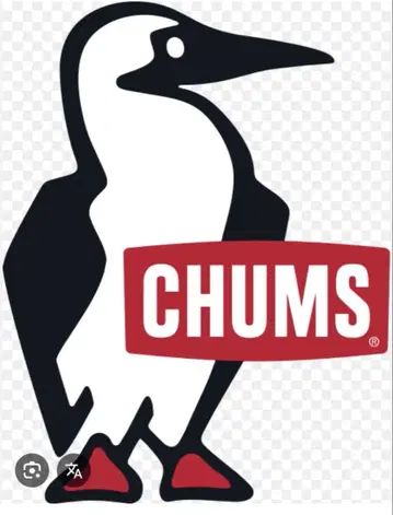 CHUMS 퍼 숄더백 블랙