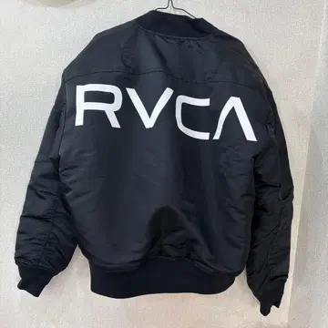 RVCA MA-1 스타일 플라이트 자켓 블랙
