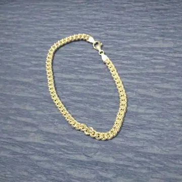 가격 인하 순은 이탈리아제 팔찌 21.5cm