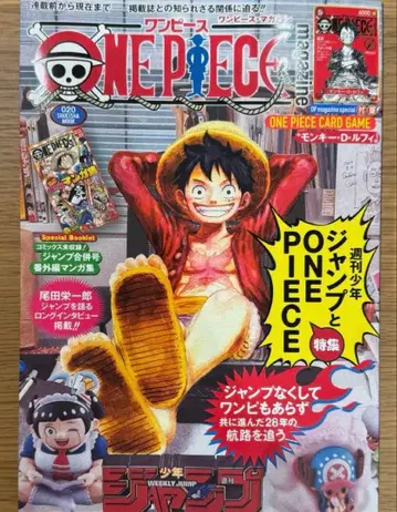 ONE PIECE 원피스 매거진 20호 프로모 루피 미사용 새상품