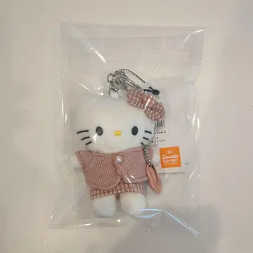 LOWRYSFARM 헬로키티 me 트위드 마스코트 키링