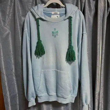 레어 ADISH 빅 실루엣 후드티 자수