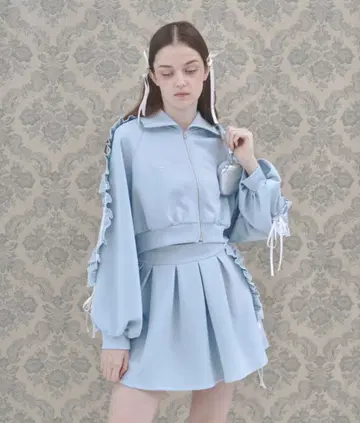 프릴 리본 저지, 스커트