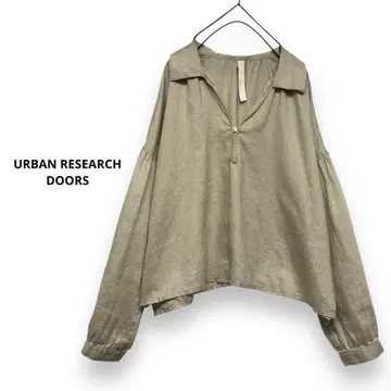 URBAN RESEARCH DOORS x siiwa 린넨 블라우스