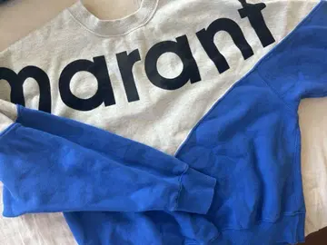 MARANT 프론트 로고 후드티 S 사이즈