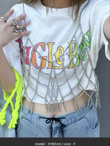 CIAOPANIC 숏 펄 뷔스티에