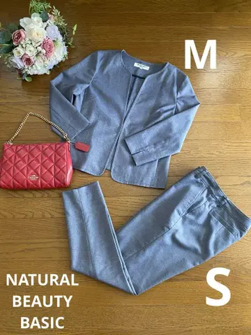[ 새상품급 ] 내추럴 뷰티 베이직 수트 셋업