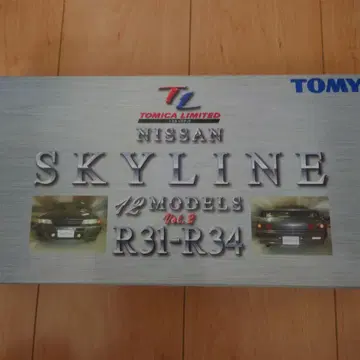 토미카 NISSAN SKYLINE 12대 세트 R31-R34 Vol.2