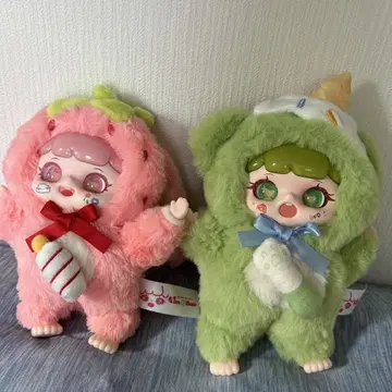 봉제 인형 2개 세트