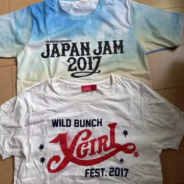 JAPAN JAM 2017 & WILD BUNCH FEST 티셔츠