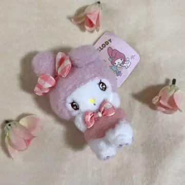 [ 선착순 ] 마이멜로디 촉감 발군 보들보들 백 키링