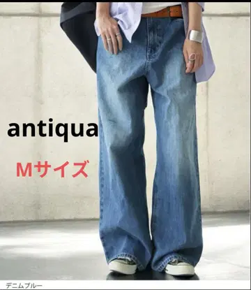 antiqua 와이드 데님 팬츠 M