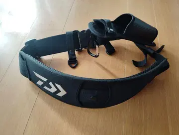 다이와 낚시용 벨트 블랙 덤 포함