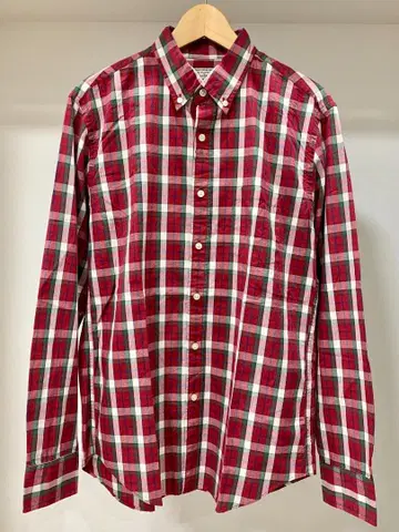 새상품 M 사이즈 J.CREW 제이크루 체크 셔츠