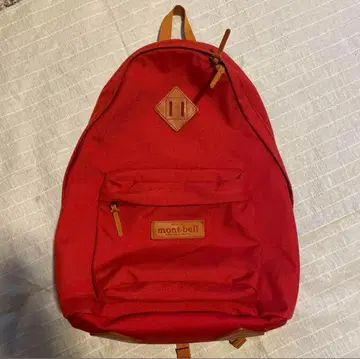 mont-bell 빨간색 백팩 새상품급