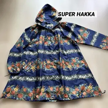 SUPERHAKKA 슈퍼 하카 꽃무늬 레인코트