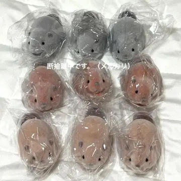 올려 올려, 하자구. 카피바라 플로키 마스코트 9개 묶음 판매