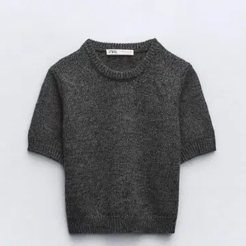 [새상품급] ZARA 반팔 니트