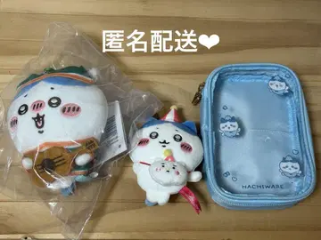 치이카와 (먼작귀) 하치와레 에니마이 복권 우키우키 마스코트 칼리 파우치