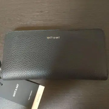 MATT & NAT 블랙 장지갑